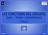 Grammaire - Les groupes - Théorie (1)