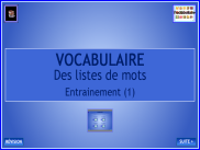 Vocabulaire - Les champs lexicaux (1)