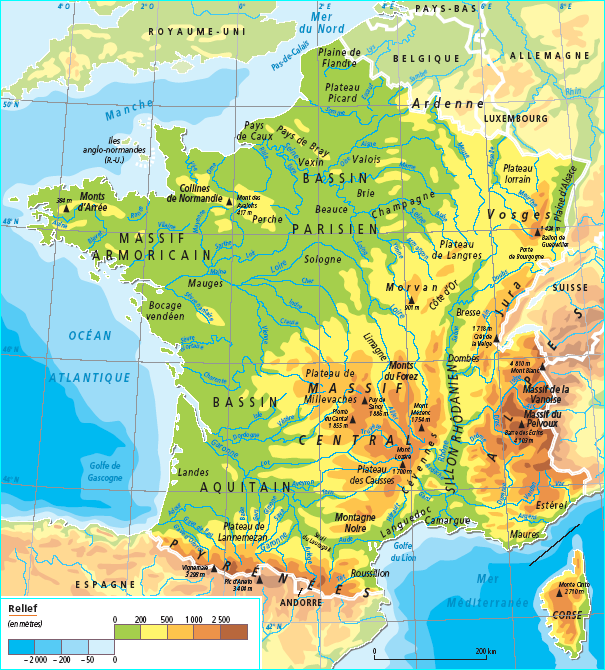 Carte de France