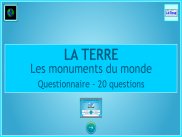 Activité en ligne : Les monuments du monde