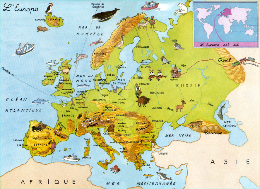 Carte De L europe Avec Les Capitales L Europe Entre Associations 