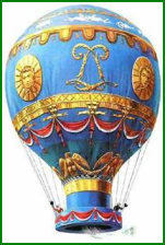 Montgolfière en 1782