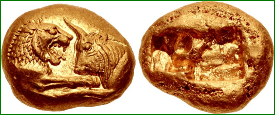 Les premières pièces de monnaie