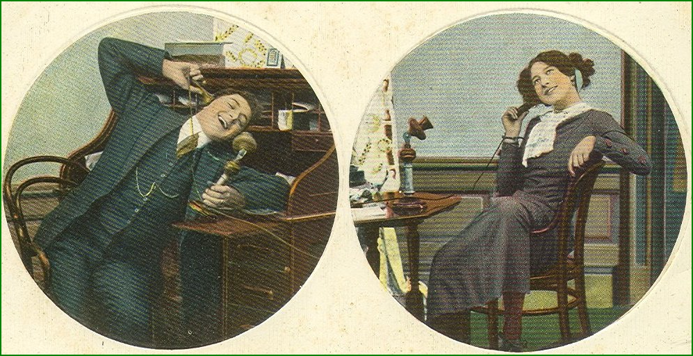 Les premiers téléphones