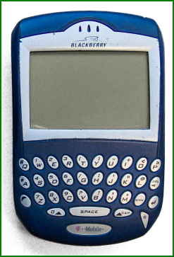 Les premiers téléphones : Smartphone avec clavier mécanique