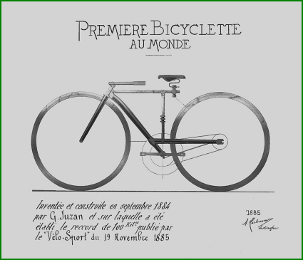 L'évolution de la bicyclette : La bicyclette