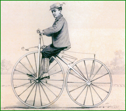 L'évolution de la bicyclette : la draisienne à pédales