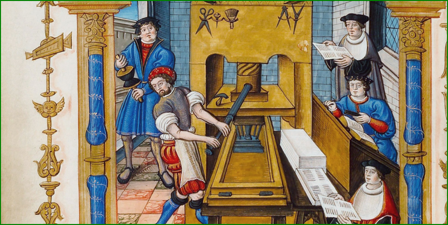 Ecriture au Moyen Âge