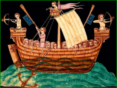 Le gouvernail d’étambot au Moyen Âge