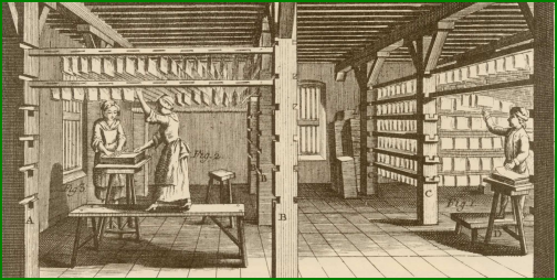 Le papier au Moyen Âge