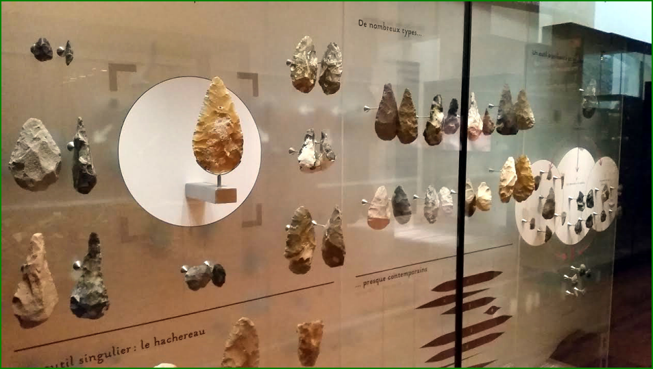Les outils en pierres taillées du paléolithique