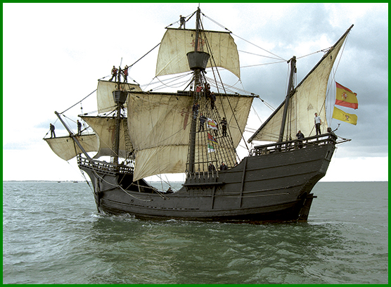 Les explorateurs des Temps Modernes : le bateau de Magellan