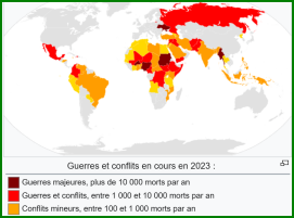Les conflits dans le monde 2023