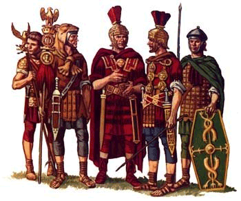 Des légionnaires romains