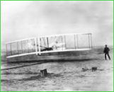 Premier vol en avion à moteur