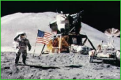 Neil Armstrong débarque sur la Lune