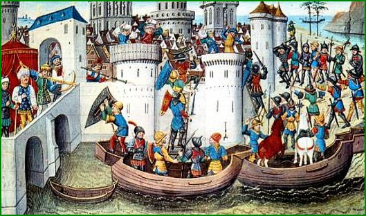1204 - Prise de Constantinople par les croisés