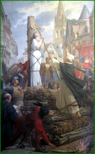 30 mai 1431 - Jeanne d'Arc est brûlée vive à Rouen