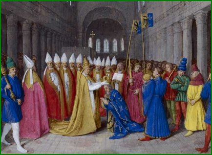 Sacre de Charlemagne - 25 décembre 800
