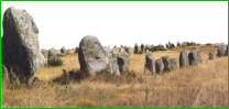 Alignement des mégalithes