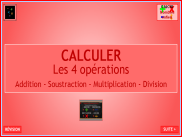 Calcul - Les 4 opérations
