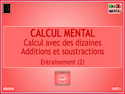 Calcul mental - Niveau 3 - Entrainement (5)