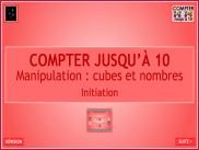Activités en ligne : Manipulation - Compter jusqu'à 10
