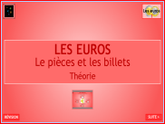 Les euros : théorie - Les pièces et les billets