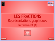 Les fractions - Entrainement (1)