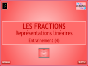 Les fractions - Entrainement (4)