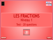 Les fractions - Test (1)