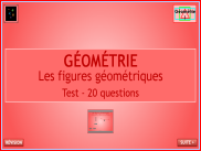 Géométrie : Les figures géométriques (Test)