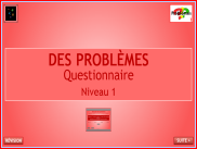Résoudre des problèmes : Questionnaire (1)