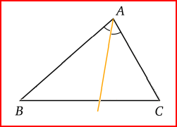 La bissectrice d'un triangle