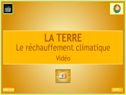 La Terre : le réchauffement climatique (vidéo)