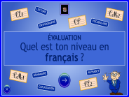 Activité en ligne : Évaluation du niveau en français